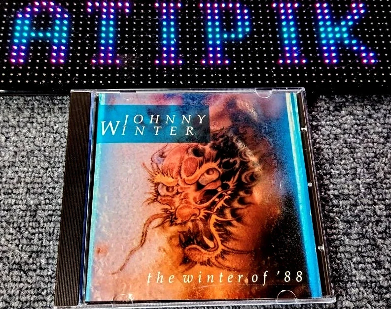 🎸 Johnny Winter - The Winter Of 88 - CD Blues Rock Rare Collector📀